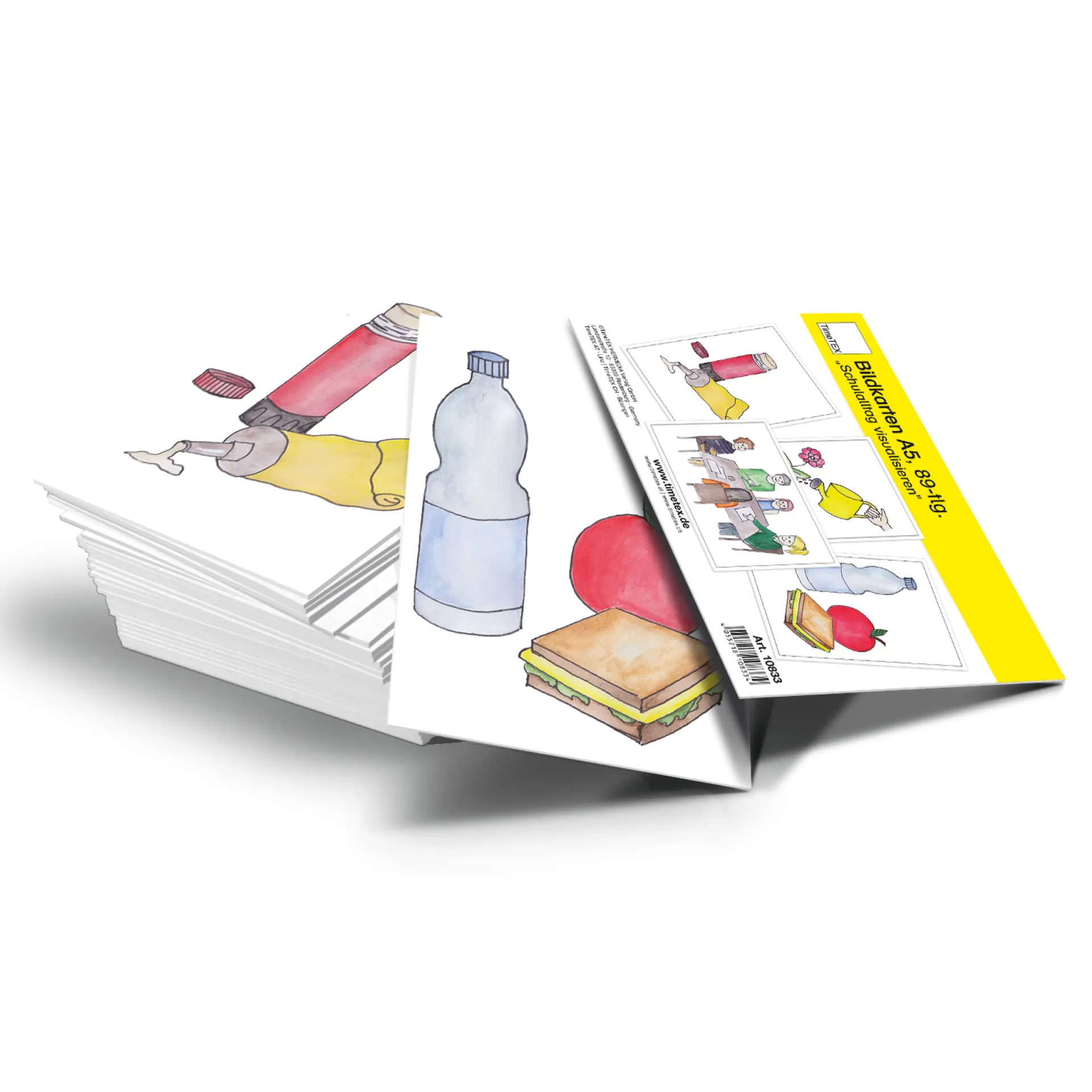 Bilderkarten "Mein Schulalltag", 89-tlg.